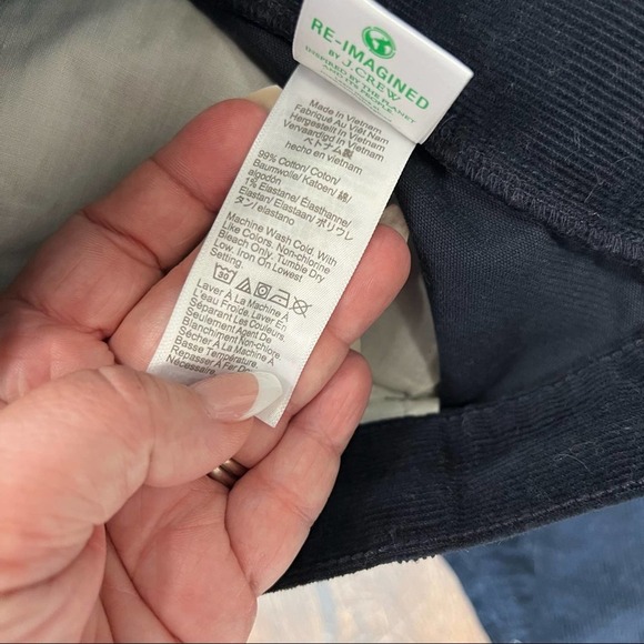 Men’s J. Crew factory flex slim fit navy corduroy SZ 32/30 - Picture 5 of 5